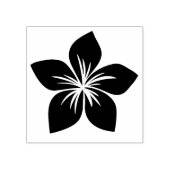 Tropisch Frangipani of Plumeria Flower Hawaii Rubberstempel (Afrduk)