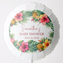 Tropisch Fruit Ananas Hawaiaanse Baby Shower