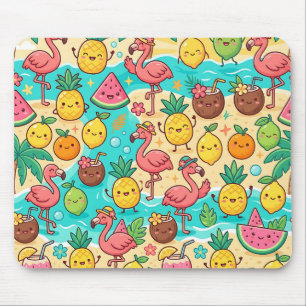 Tropisch Fruit Ananas Watermeloen Muismat