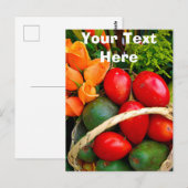  tropisch fruit briefkaart (Voorkant / Achterkant)