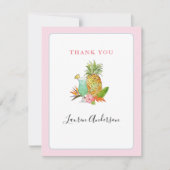 Tropisch fruit Bruidsmeisjesfeest bedankkaart Kaart (Voorkant)