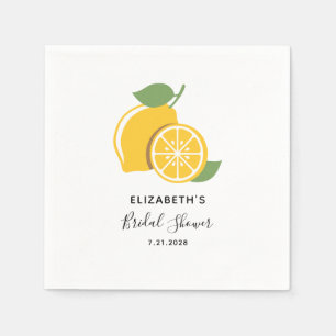 Tropisch Fruit Bruiloft Bruidsshower Papier Servet