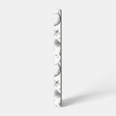  tropisch fruit citroen bloemenpatroon samsung galaxy hoesje (Linkerkant)