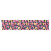 Tropisch Fruit en Bloemen Korte Tafelloper (Horizontaal)