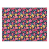 Tropisch Fruit en Bloemen Tafelkleed (Voorkant (Horizontaal))