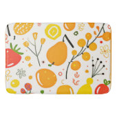 Tropisch fruit Fiesta patroon Badmat (Voorkant)