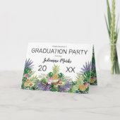 Tropisch fruit | Groen Zomer Graduation Party (Voorkant)
