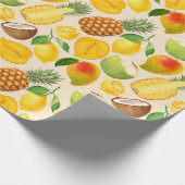 Tropisch fruit inpakpapier (Hoek)