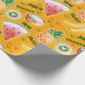 Tropisch Fruit Inpakpapier (Hoek)