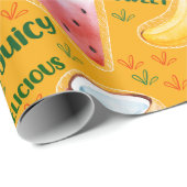 Tropisch Fruit Inpakpapier (Rol Hoek)