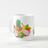 Tropisch fruit koffiemok (Voorkant links)