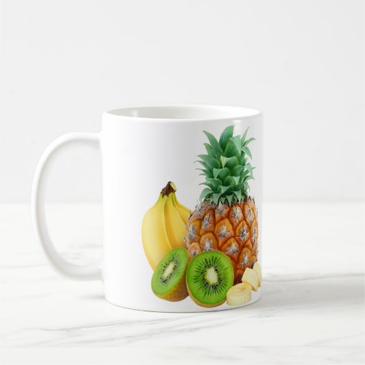 Tropisch fruit koffiemok (Links)