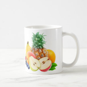 Tropisch fruit koffiemok