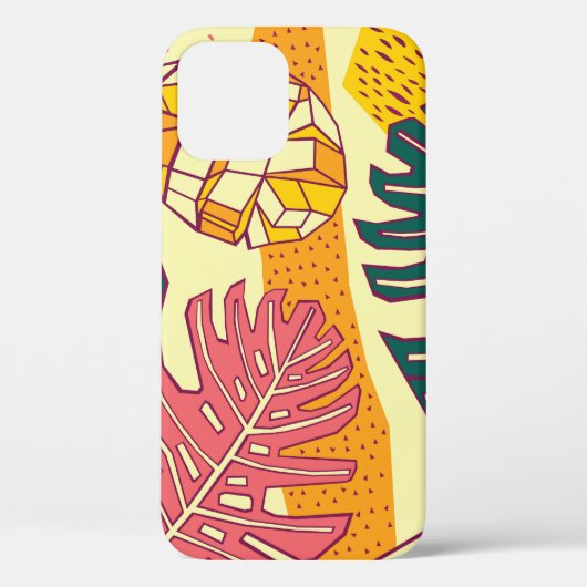 Tropisch fruit: Levendig patroonontwerp Case-Mate iPhone Case (Achterkant)