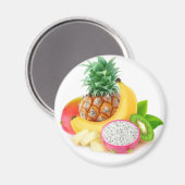 Tropisch fruit magneet (Voorkant / Achterkant)