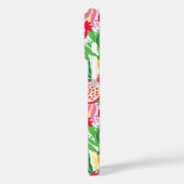 Tropisch fruit Monogram Waterverf Zomerpatroon Case-Mate iPhone Case (Achterkant / Links)