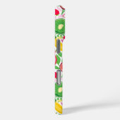 Tropisch fruit Monogram Waterverf Zomerpatroon Case-Mate iPhone Case (Achterkant / Rechts)