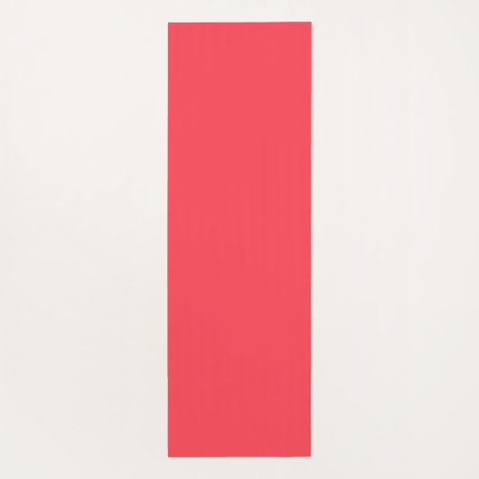 Tropisch fruit Monogram Waterverf Zomerpatroon Yogamat (Achterkant)