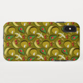 Tropisch fruit naadloos patroon geel Case-Mate iPhone case (Achterkant (horizontaal))