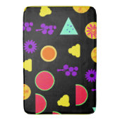 Tropisch fruit neon paradijs patroon badmat (Voorkant Verticaal)