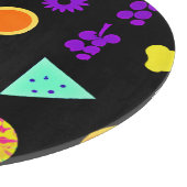 Tropisch fruit neon paradijs patroon snijplank (Hoek)