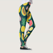 Tropisch fruit  Patroon Bliss Leggings (Rechts)