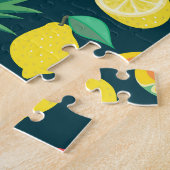 Tropisch fruit  Patroon Bliss Legpuzzel (Zijkant)