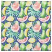 Tropisch fruit patroon stof (Swatch)