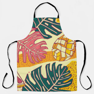 Tropisch fruit, patroonontwerp schort