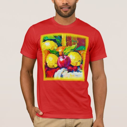 Tropisch Fruit Schilderen. Koop Nu T-shirt (Voorkant)