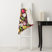 Tropisch Fruit Sherpa Blanket Deken (In situ)