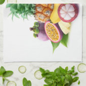 Tropisch fruit theedoek (Gevouwen)