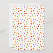 Tropisch fruit Twotti Frutti Verjaardag Kaart (Achterkant)