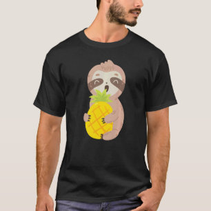 Tropisch fruit van luike pineappel t-shirt