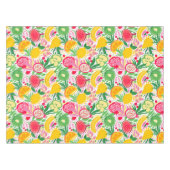 Tropisch fruit Waterverf zomerpatroon Tafelkleed (Voorkant (Horizontaal))