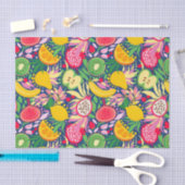 Tropisch fruit Waterverf zomerpatroon Tissuepapier (Craft)