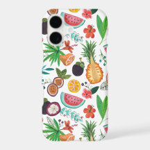Tropisch Fruit Zomer Patroon Kleurrijk