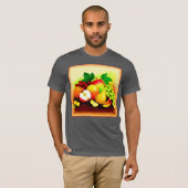 Tropisch fruitig schilderen. Bestel nu T-shirt (Voorkant volledig)