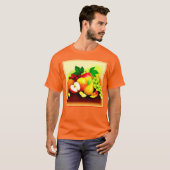 Tropisch fruitig schilderen. Bestel nu T-shirt (Voorkant volledig)