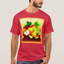 Tropisch fruitig schilderen. Bestel nu T-shirt