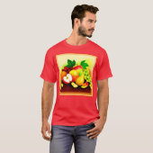 Tropisch fruitig schilderen. Bestel nu T-shirt (Voorkant volledig)