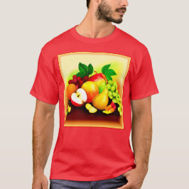 Tropisch fruitig schilderen. Bestel nu T-shirt