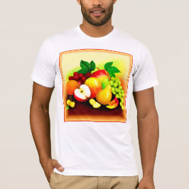 Tropisch fruitig schilderen. Bestel nu T-shirt