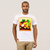 Tropisch fruitig schilderen. Bestel nu T-shirt (Voorkant volledig)