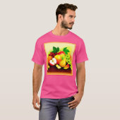 Tropisch fruitig schilderen. Bestel nu T-shirt (Voorkant volledig)