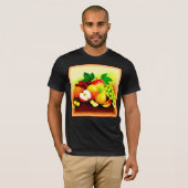 Tropisch fruitig schilderen. Bestel nu T-shirt (Voorkant volledig)