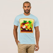 Tropisch fruitig schilderen. Bestel nu T-shirt (Voorkant volledig)