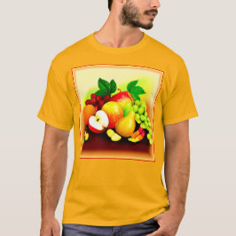 Tropisch fruitig schilderen. Bestel nu T-shirt