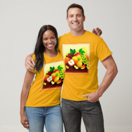Tropisch fruitig schilderen. Bestel nu T-shirt