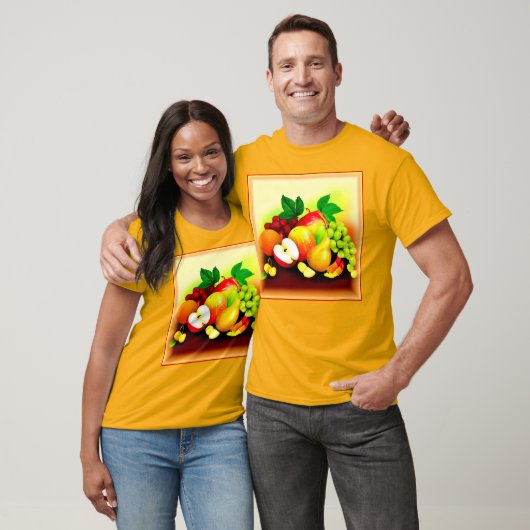 Tropisch fruitig schilderen. Bestel nu T-shirt (Unisex)